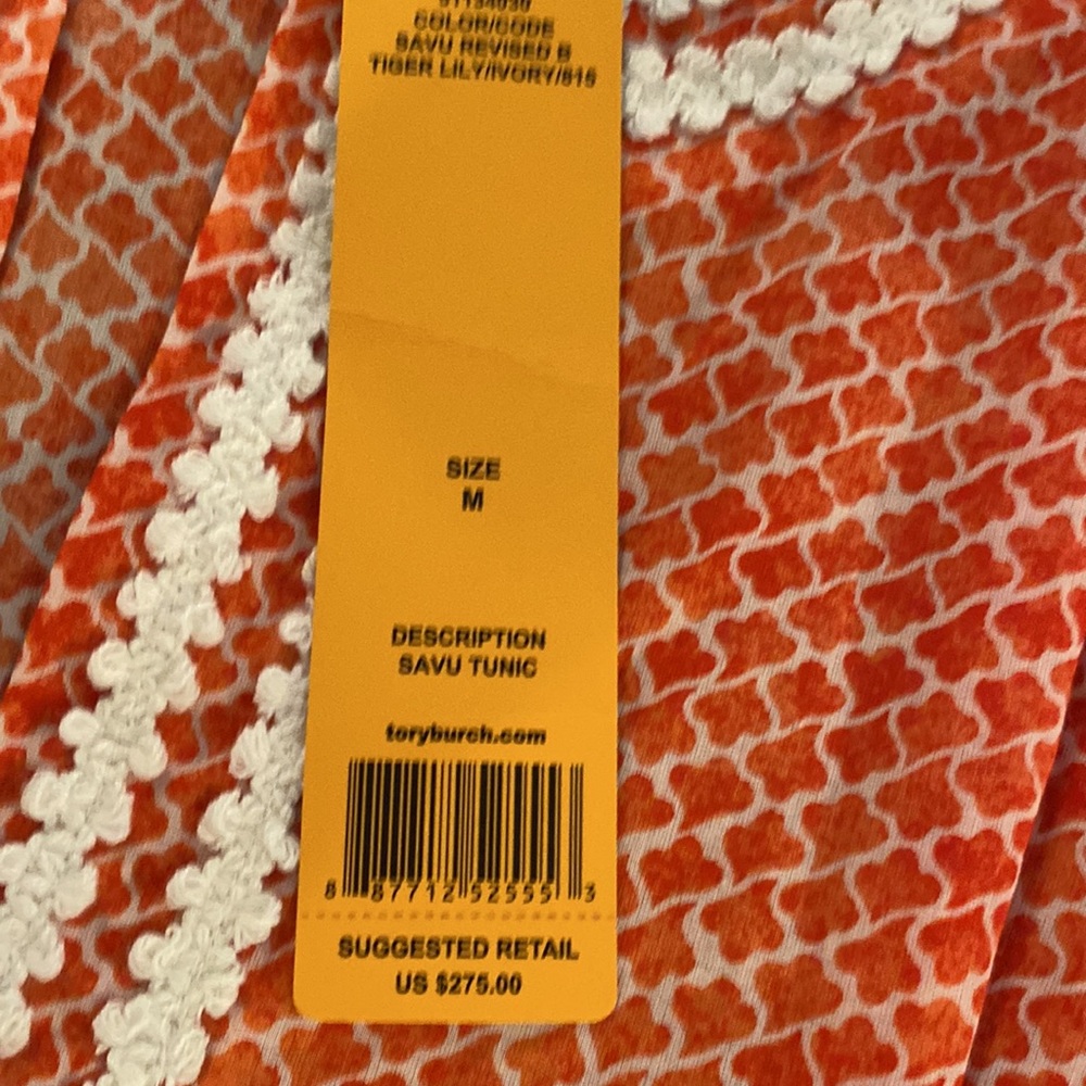 Nwt Tory Burch Drawstring Tunic Nwt - image 5